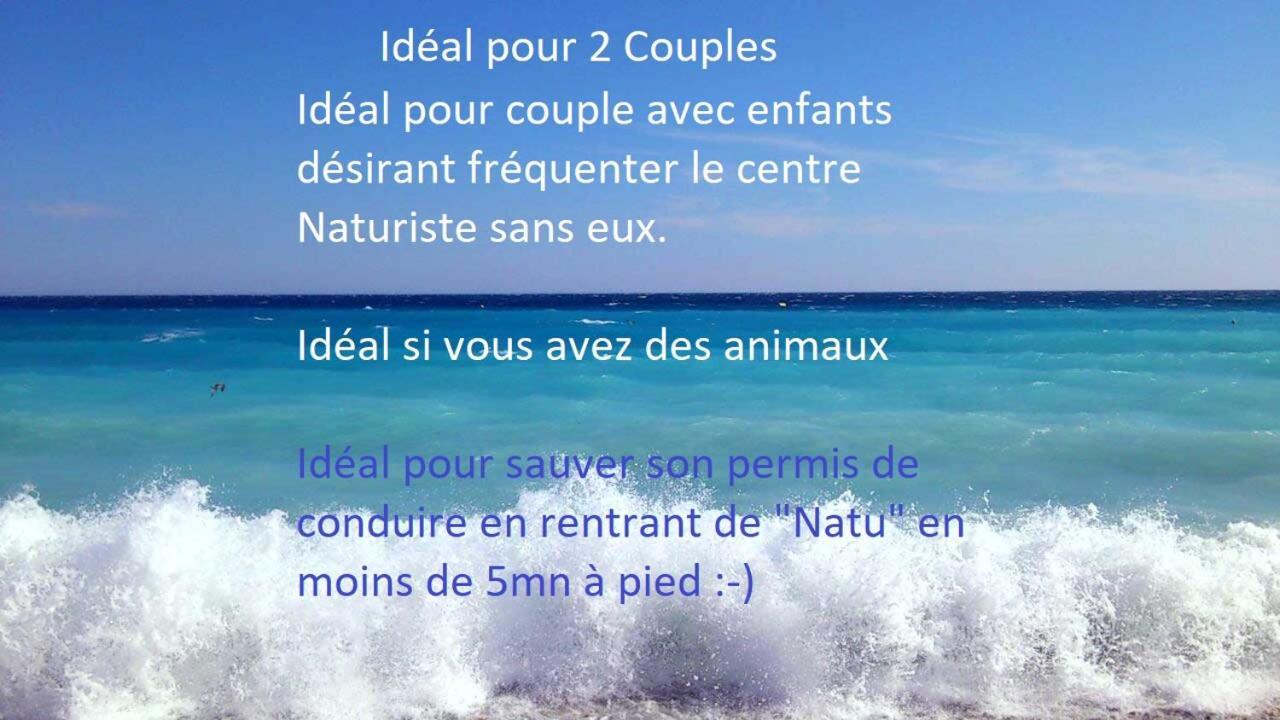Cap To Sea Eureka A 200 M Centre Naturiste Agde Luaran gambar